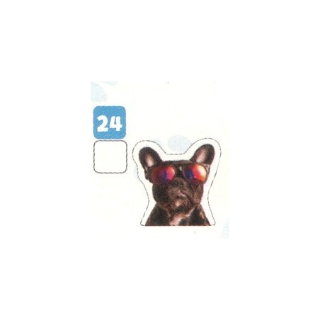 VIGNETTE 24 BOULEDOGUE - Collection 2024 - Nos amies les bêtes