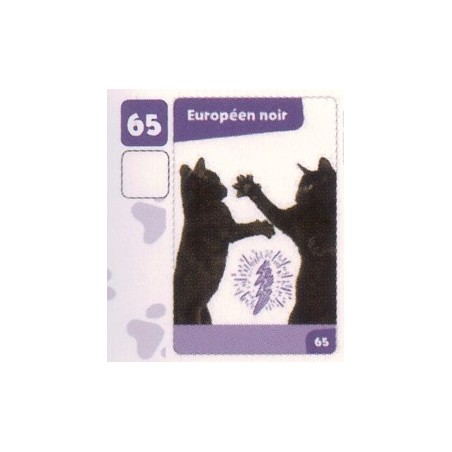 VIGNETTE 65 EUROPÉEN NOIR - Collection 2024 - Nos amies les bêtes
