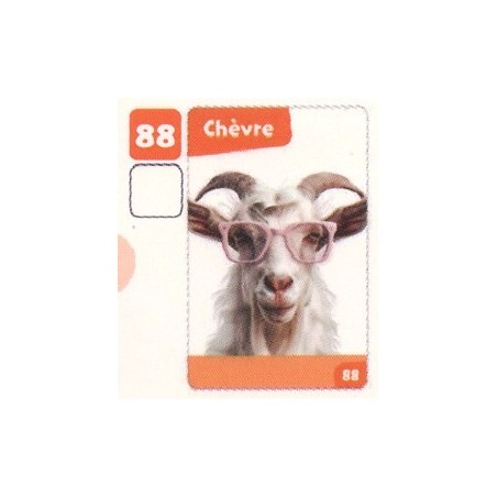 VIGNETTE 88 CHÈVRE - Collection 2024 - Nos amies les bêtes
