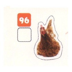 VIGNETTE  96 POULE 2 -...