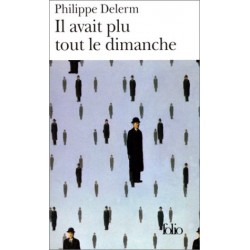 IL AVAIT PLU TOUT LE DIMANCHE - PHILIPPE DELERM - GALLIMARD