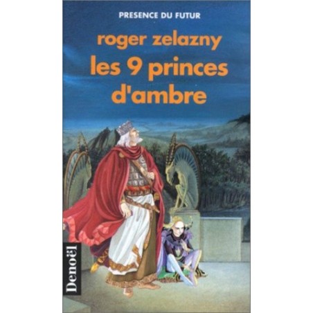 LES 9 PRINCES D'AMBRE - ROGER ZELAZNY - DENOEL