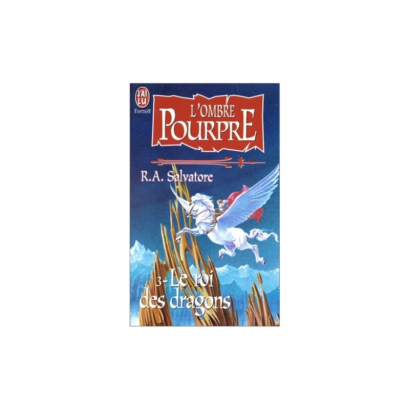 L'OMBRE POURPRE - R.A. SALVATORE - J'AI LU