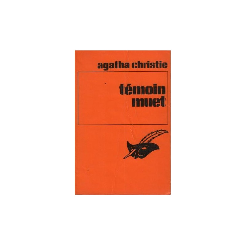 TEMOIN MUET - AGATHA CHRISTIE - LE MASQUE