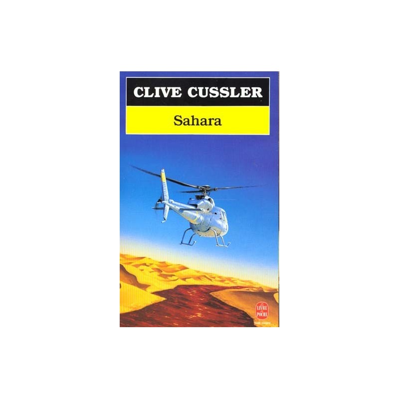 SAHARA - CLIVE CUSSLER - LIVRE DE POCHE