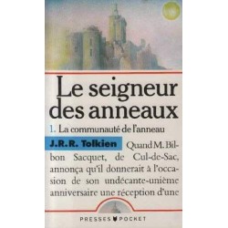 LE SEIGNEUR DES ANNEAUX 1, LA COMMUNAUTE DE L'ANNEAU - J. R. R.  TOLKIEN - PRESSES POCKET
