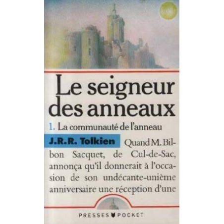 LE SEIGNEUR DES ANNEAUX 1, LA COMMUNAUTE DE L'ANNEAU - J. R. R.  TOLKIEN - PRESSES POCKET