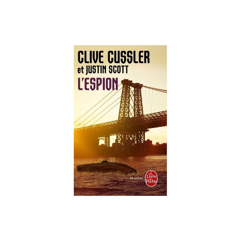 L'ESPION - CLIVE CUSSLER - LIVRE DE POCHE